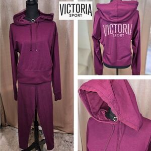 Victoria Secret Sport Hoodie with Leggings 2-piece Set